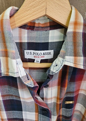 Kadın Çok Renkli Uzun Kollu Kareli Düğmeli Gömlek - Görsel 3