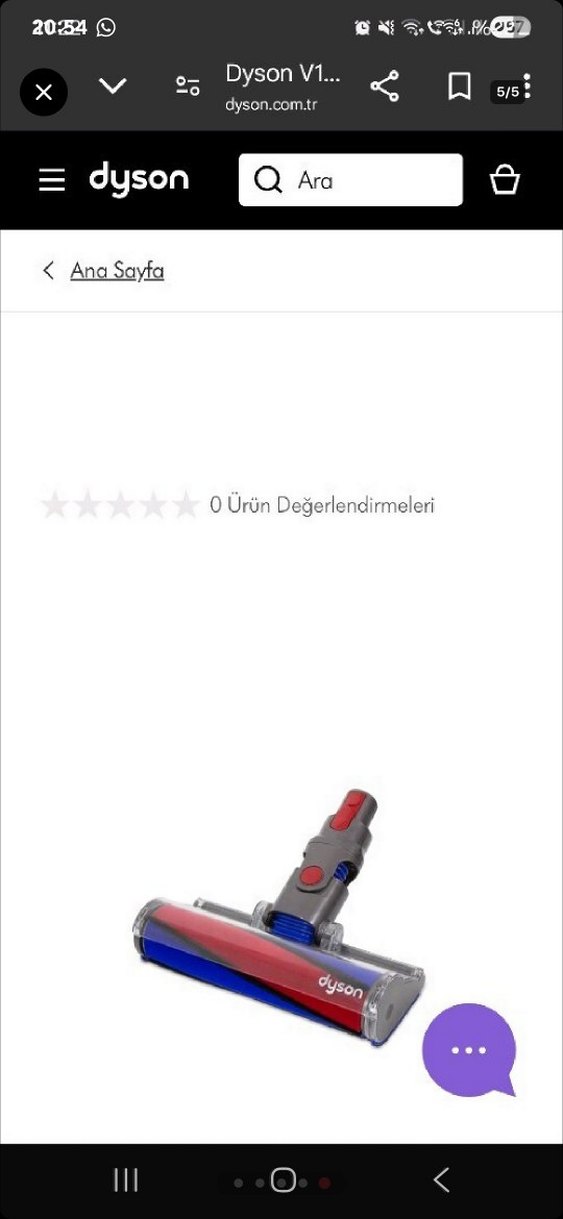 dyson fluffy temizleme başlığı - Görsel 5