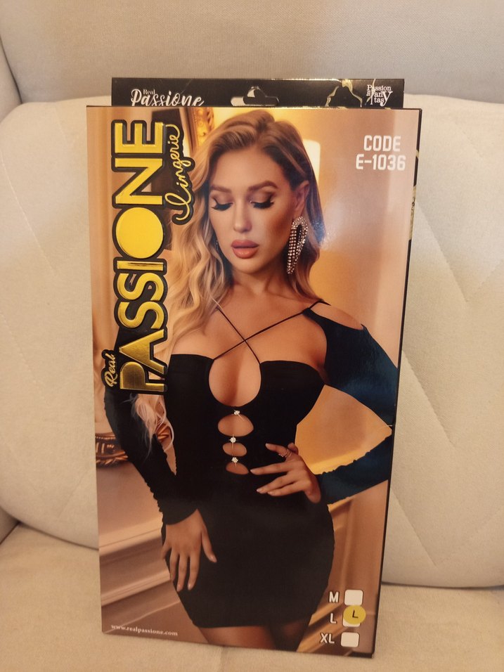 Straplez Siyah Mini Elbise - Görsel 2