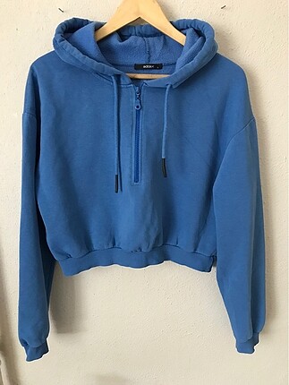 Addax Crop Fermuarlı Sweat