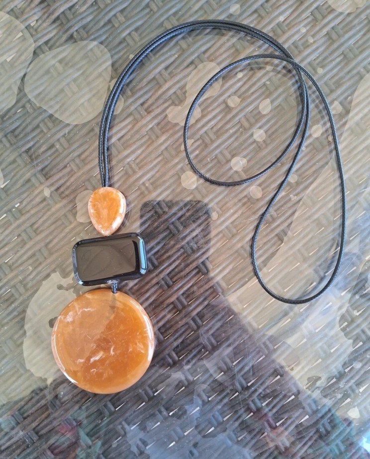 Uzun taş Kolye - Görsel 2