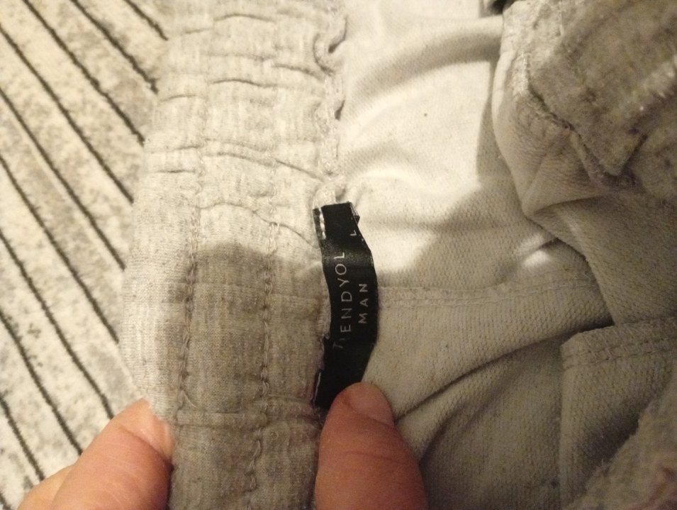 Gri Rahat Kesim erkek Eşofman Altı - Görsel 4