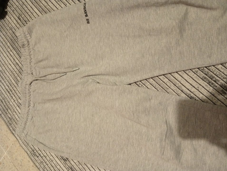 Gri Rahat Kesim erkek Eşofman Altı - Görsel 3