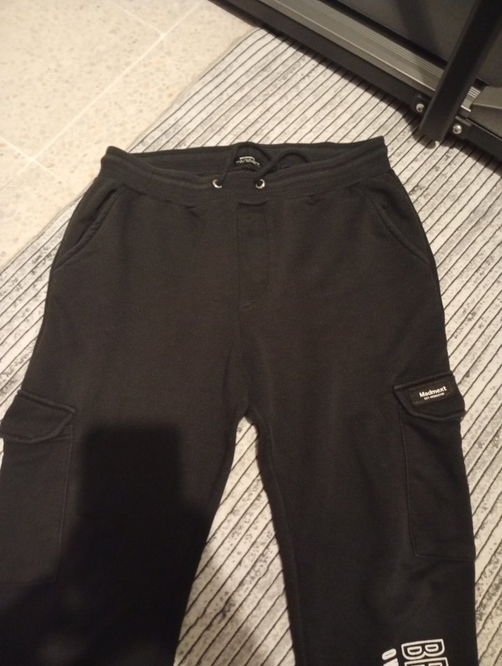 Siyah Madmext Erkek Eşofman Altı - Görsel 2