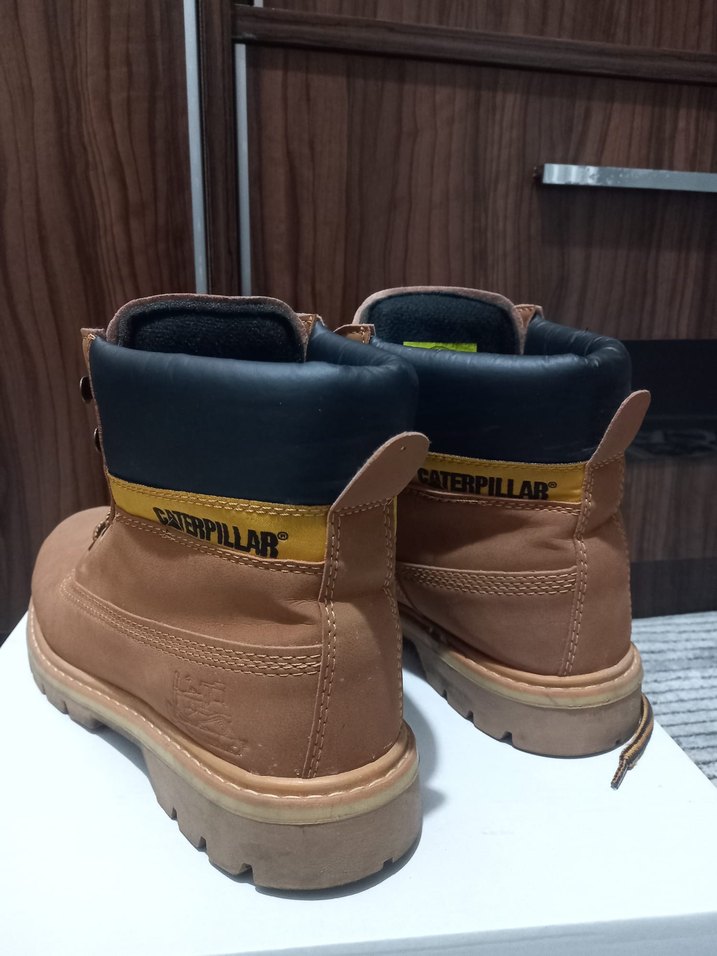 CAT Kahverengi Süet Erkek Bot - Görsel 2