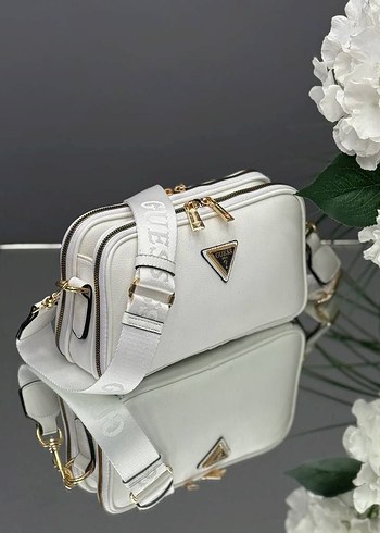 Bej Desenli Kadın Bel Çantası - Görsel 3