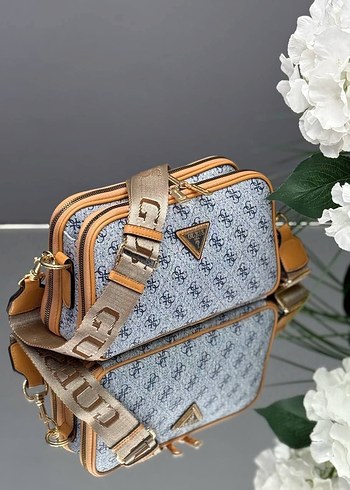 Bej Desenli Kadın Bel Çantası - Görsel 6