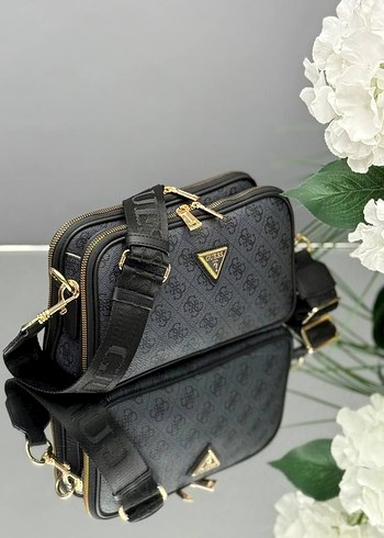 Bej Desenli Kadın Bel Çantası - Görsel 4