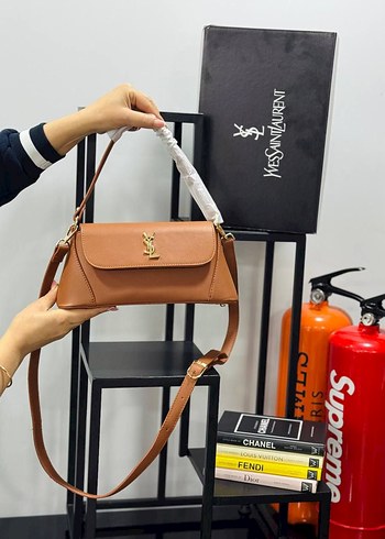 YSL Siyah Deri Parisian Kadın Çanta - Görsel 4