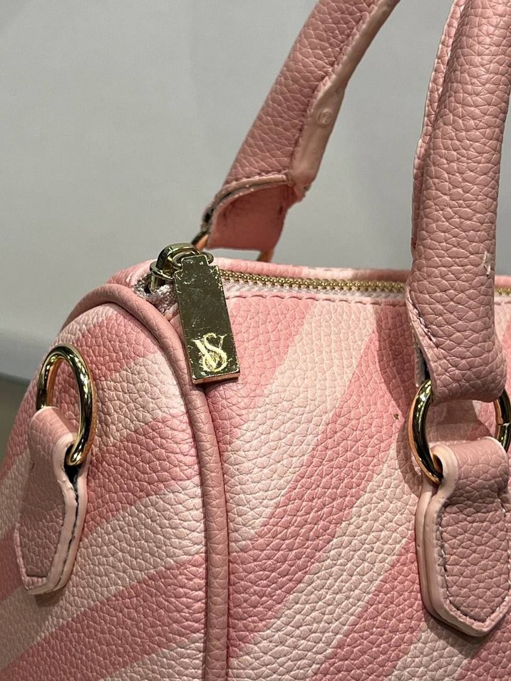 VS  Pembe Zebra Desenli Kadın Çanta - Görsel 5