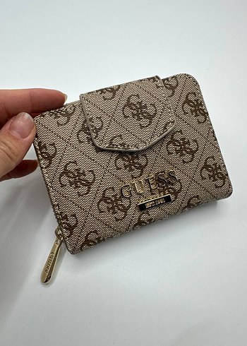 Guess Kadın Desenli Süet Cüzdan - Görsel 8
