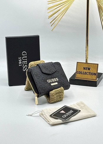 Guess Kadın Desenli Süet Cüzdan - Görsel 3