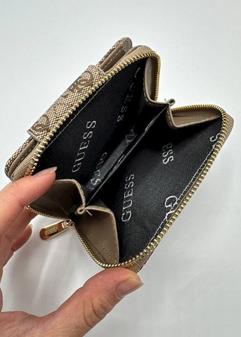 Guess Kadın Desenli Süet Cüzdan - Görsel 9