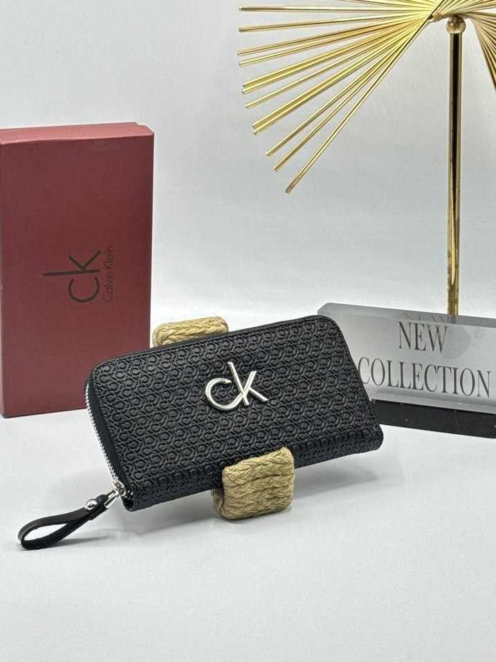 Renkli Kadın Deri Fermuarlı Cüzdan - Görsel 4