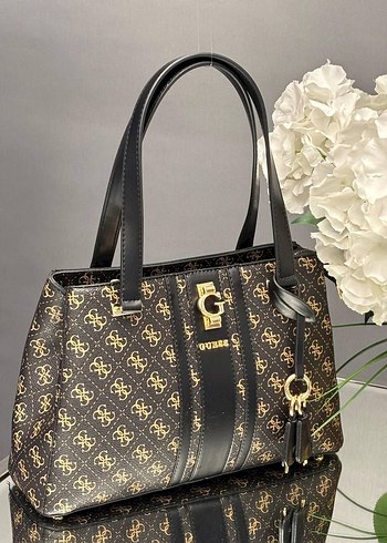 Siyah Deri Tokalı Kadın Çanta - Görsel 5