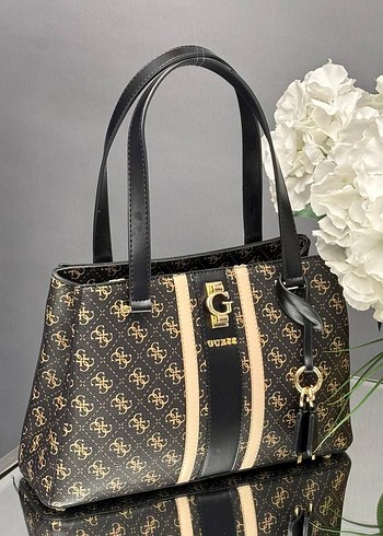 Siyah Deri Tokalı Kadın Çanta - Görsel 7