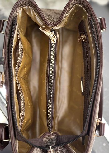 Siyah Deri Tokalı Kadın Çanta - Görsel 12