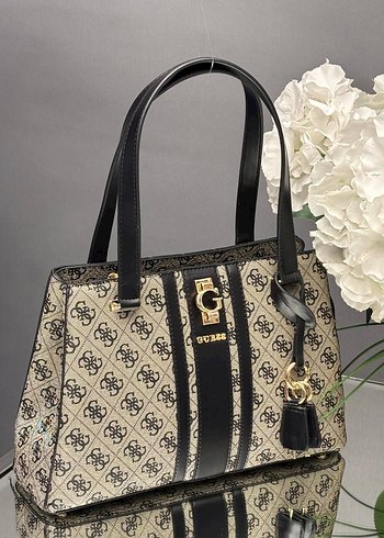 Siyah Deri Tokalı Kadın Çanta - Görsel 9