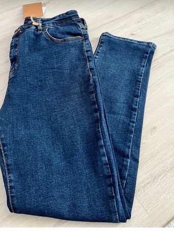 Diğer Koyu Mavi Denim Jean