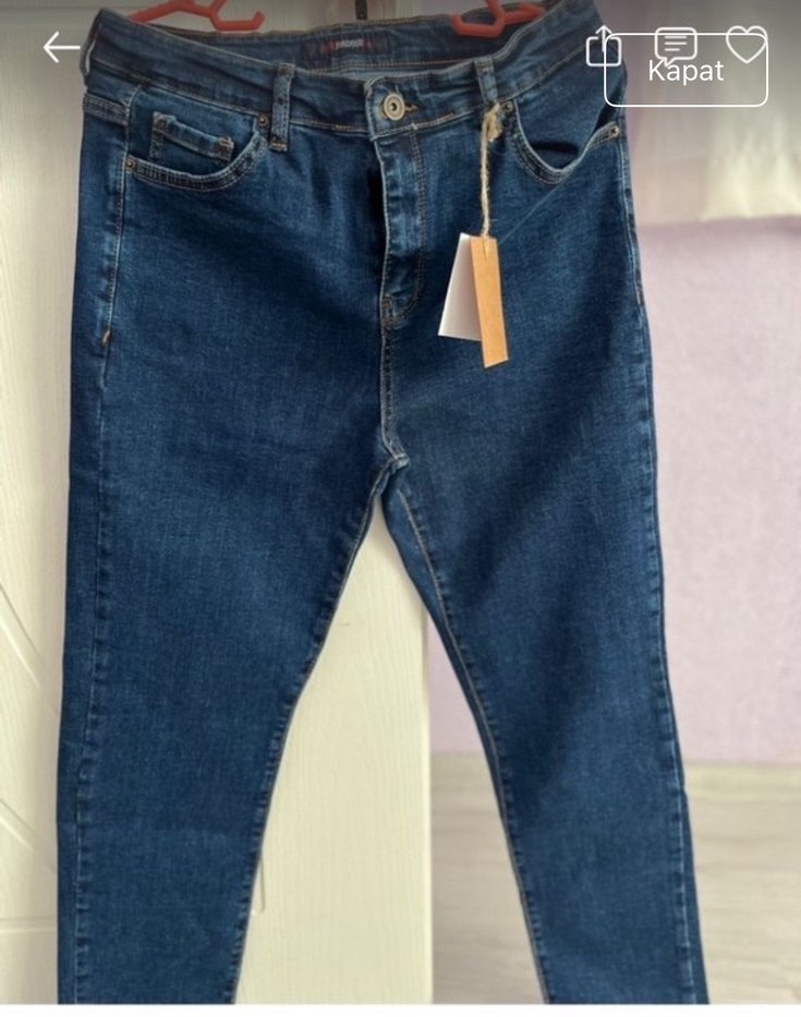 Koyu Mavi Denim Jean — görsel 2/4
