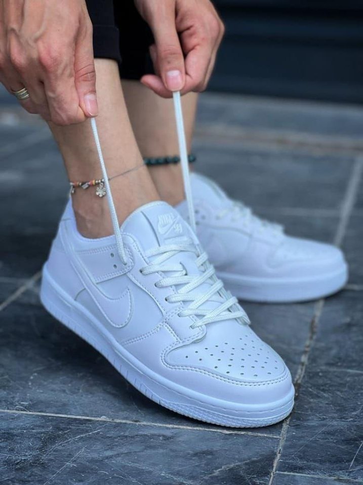 Nike Dunk Low Beyaz - Görsel 3