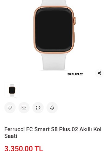 Ferrucci S8plus Akıllı Saat Bej - Görsel 5