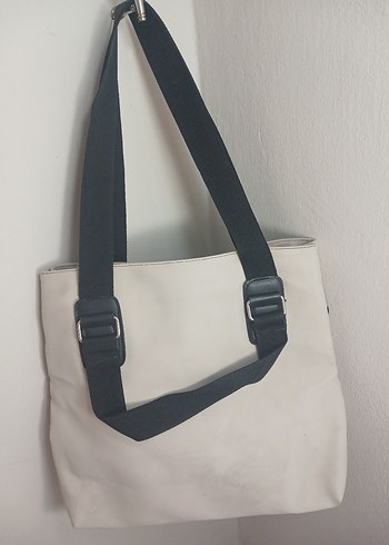 Beyaz Baskılı Kadın Omuz Çantası - Görsel 2