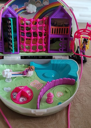 Polly pocket oyuncak çanta seti - Görsel 13