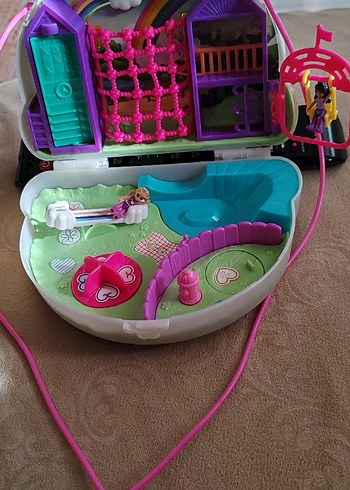 Polly pocket oyuncak çanta seti - Görsel 11