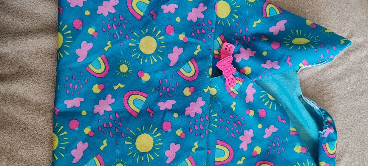 Baby alive bebek kundak örtüsü - Görsel 3