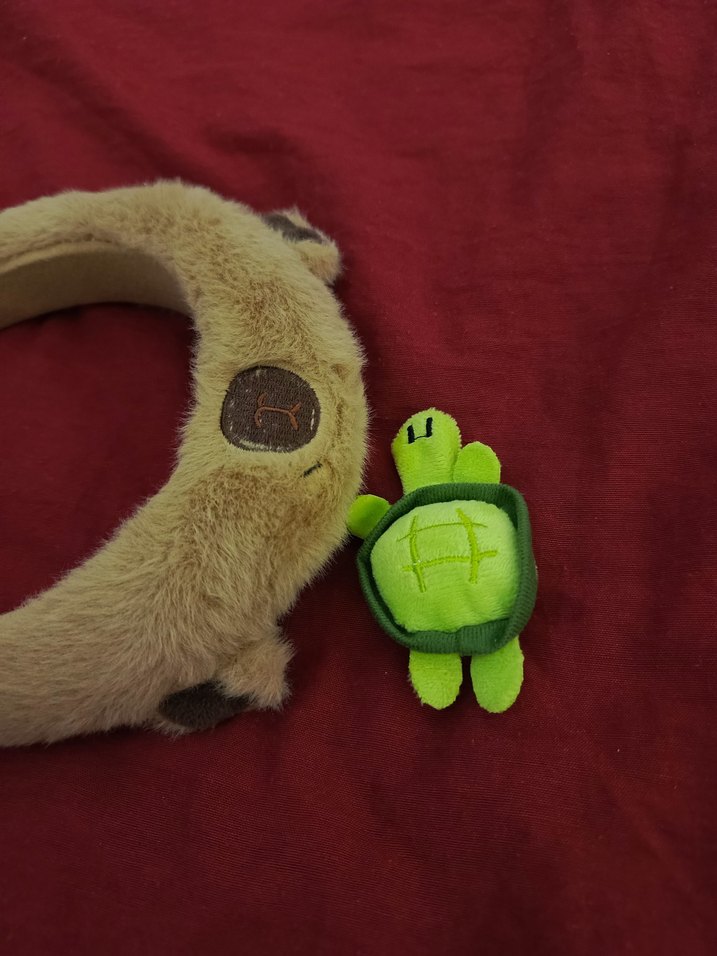 Kapibara Yeşil Sulufatlı Taç - Görsel 3