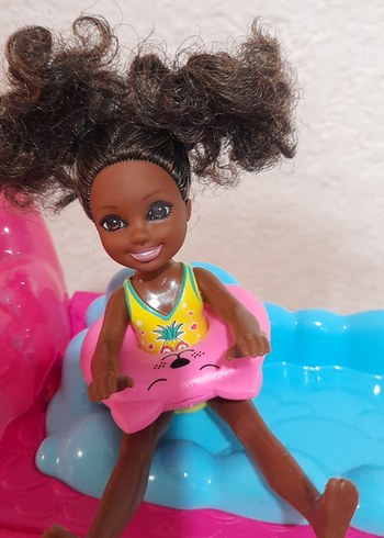 Renkli Pink Oyuncak Ev ve Aksesuar Seti - Görsel 11