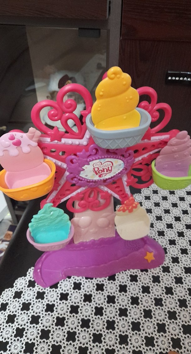 orjinal pilli pony dönme dolap - Görsel 2