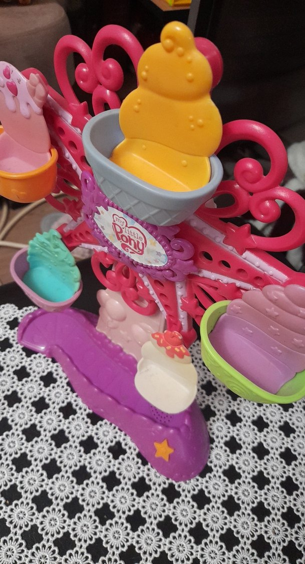 orjinal pilli pony dönme dolap - Görsel 3