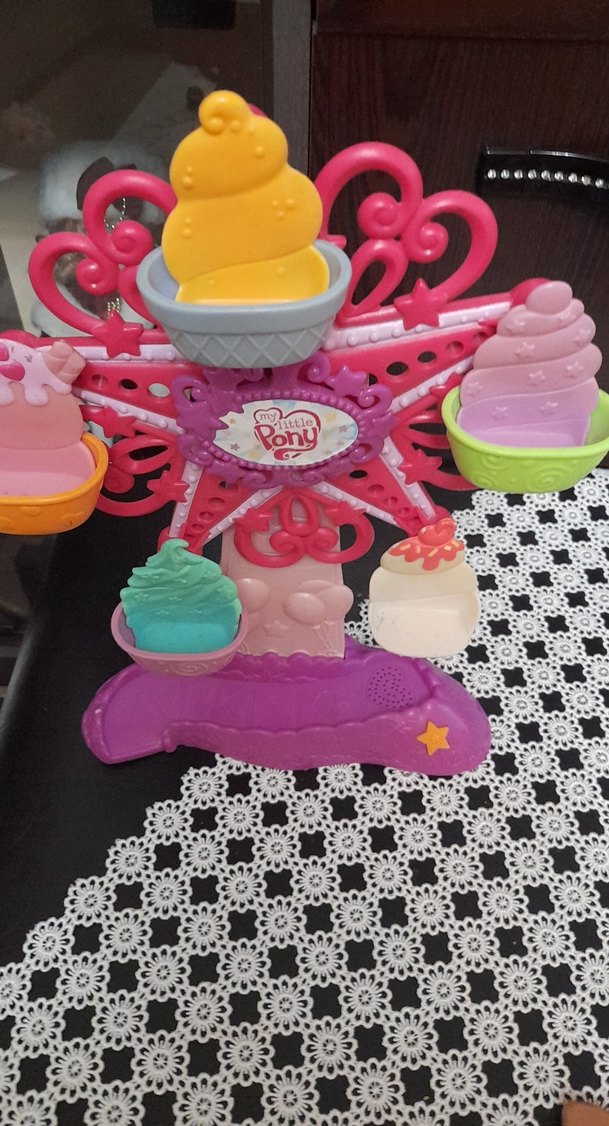 orjinal pilli pony dönme dolap - Görsel 5