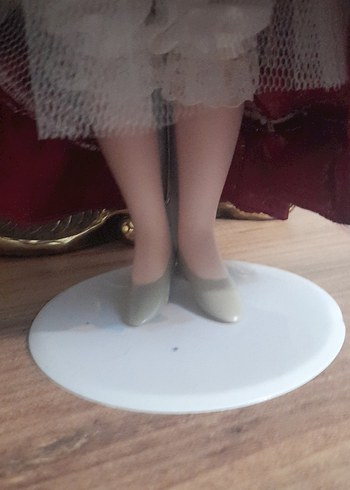 Bordo Kadın Bebek Beyaz Kürk Detaylı - Görsel 3