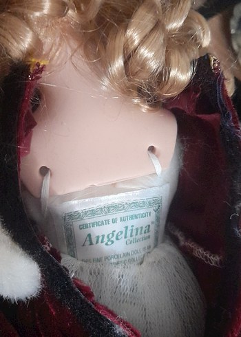 Bordo Kadın Bebek Beyaz Kürk Detaylı - Görsel 10