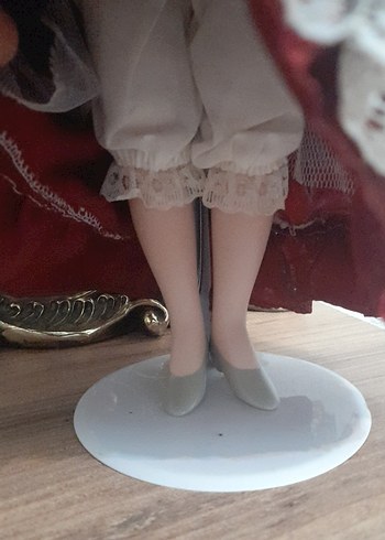 Bordo Kadın Bebek Beyaz Kürk Detaylı - Görsel 4