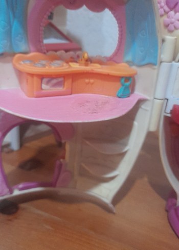 Pembe Oyuncak Çaydanlık Ev orjinal pony - Görsel 11
