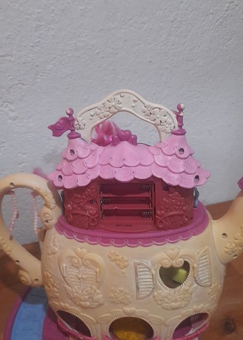 Pembe Oyuncak Çaydanlık Ev orjinal pony - Görsel 13