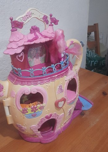 Pembe Oyuncak Çaydanlık Ev orjinal pony - Görsel 3