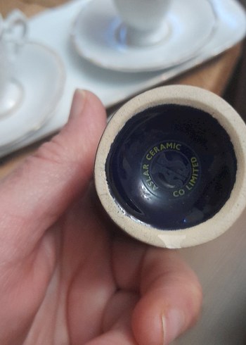 Koyu Mavi Çiçek Desenli Sürahi ve 6 Bardak Seti - Görsel 16