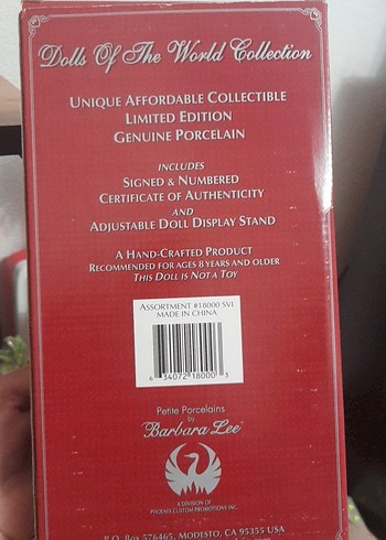 Kahverengi Saçlı Koleksiyonluk Bebek - Görsel 6