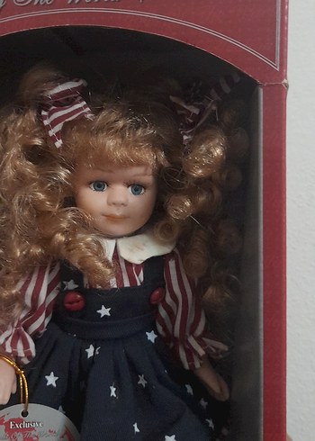 Kahverengi Saçlı Koleksiyonluk Bebek - Görsel 15