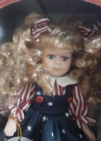 Kahverengi Saçlı Koleksiyonluk Bebek - Görsel 5