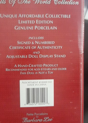 Kahverengi Saçlı Koleksiyonluk Bebek - Görsel 7