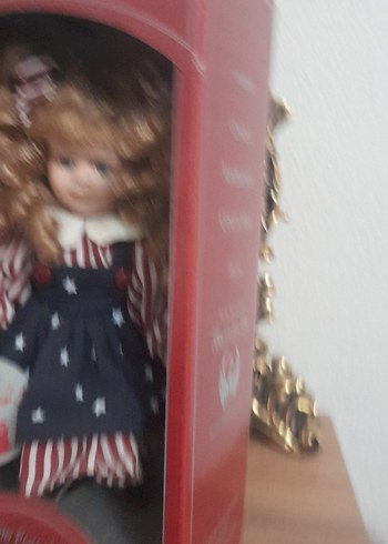 Kahverengi Saçlı Koleksiyonluk Bebek - Görsel 4