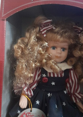 Kahverengi Saçlı Koleksiyonluk Bebek - Görsel 11