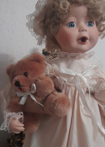 Bej Bebek ve Peluş Ayı Oyuncak Seti - Görsel 16