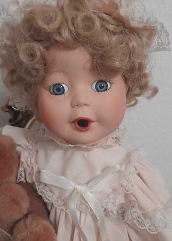 Bej Bebek ve Peluş Ayı Oyuncak Seti - Görsel 3